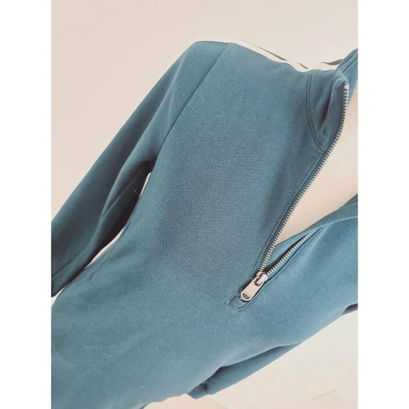 Athleta Crosstown Track Half Zip Long Sleeves Above Knee Athletic Dress XXS 00 - Picture 10 of 14